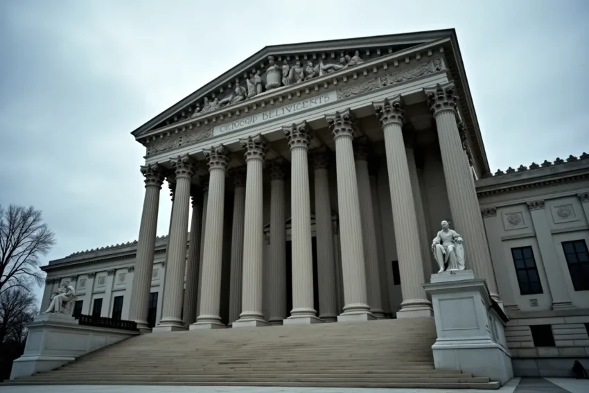 courthouse exterior symbolizing civil liability in institutional abuse cases