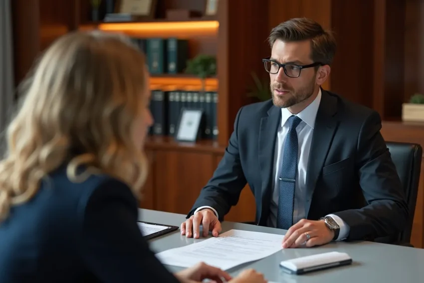 attorney explaining diamondback funding personal injury loan benefits