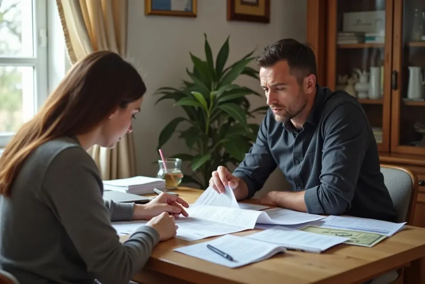 when one spouse controls finances steps to secure fair division