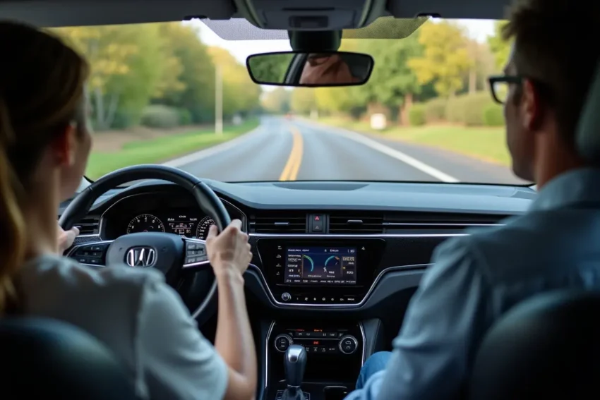 helping new drivers master speed and space control