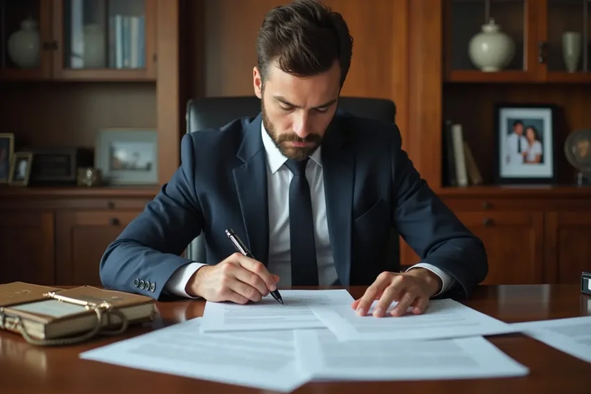 business owner protecting commercial interests during divorce proceedings