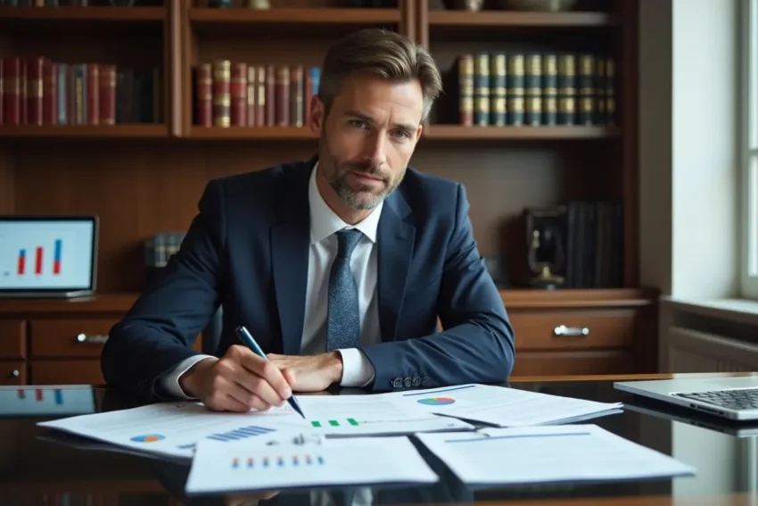 attorney managing asset division issues in high value divorce matters