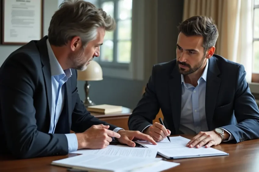 personal injury attorney explaining settlement factors and compensation process